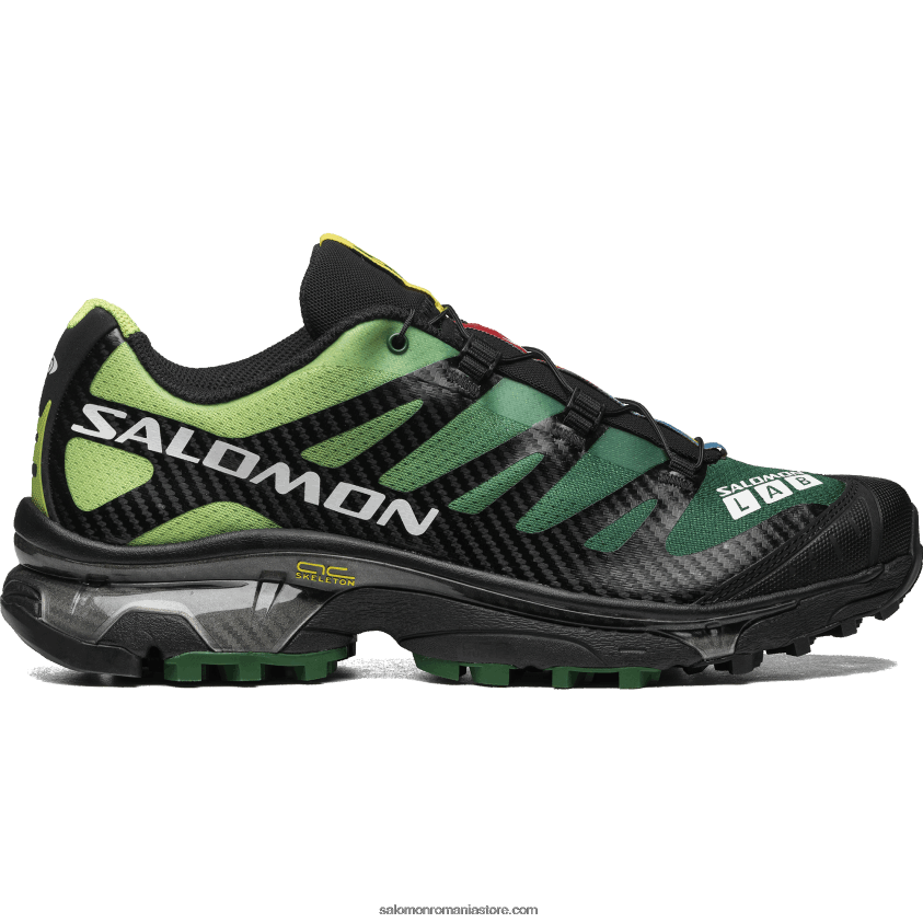 Salomon eden/verde lime strălucitor/alb pantofi sport pentru bărbați - xt-4 og 6D8X2J62