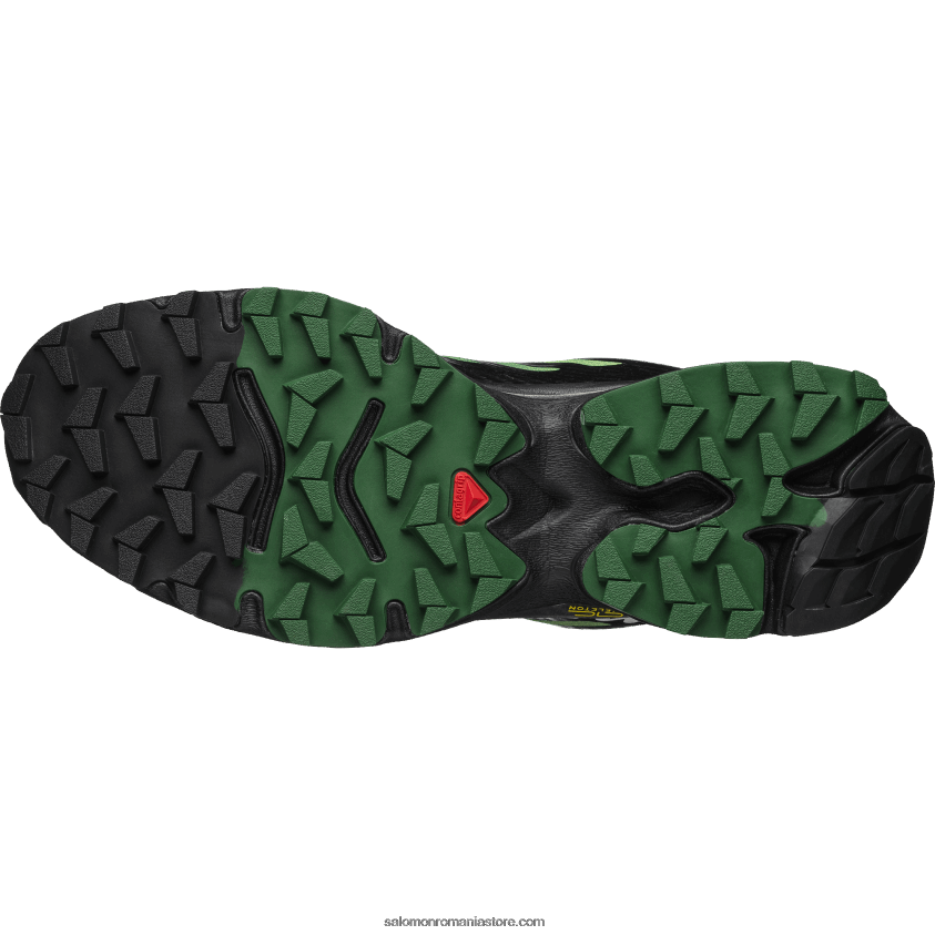 Salomon eden/verde lime strălucitor/alb pantofi sport pentru bărbați - xt-4 og 6D8X2J62
