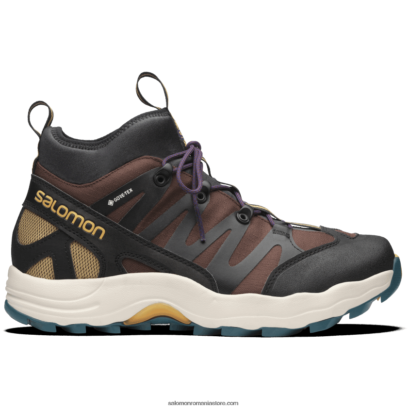Salomon fondant de ciocolată/lemn de săgeată/negru pantofi sport pentru bărbați - xa pro 1 mid gore-tex 6D8X2J198