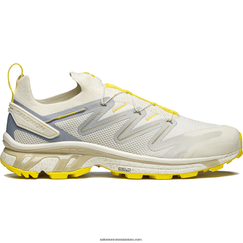 Salomon gheață de vanilie/albastru porțelan/galben imperiu pantofi sport pentru bărbați - xt-rush 2 6D8X2J110