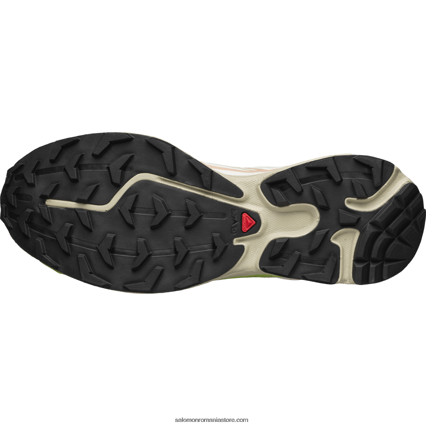 Salomon gheață de vanilie/gri pene/nor trandafir pantofi sport pentru bărbați - xt-6 6D8X2J82