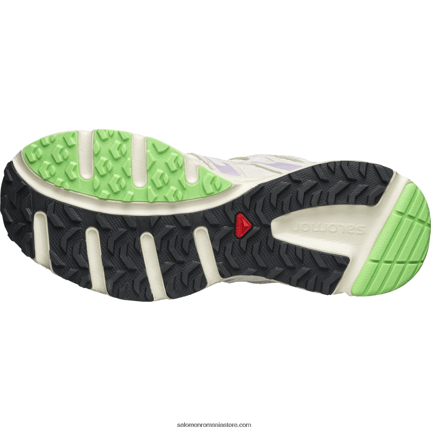 Salomon gheață de vanilie/înflorire de orhidee/portocal aprins pantofi sport pentru bărbați - x-mission 4 piele de căprioară 6D8X2J169