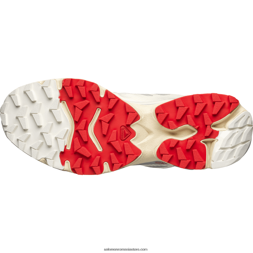 Salomon gheață de vanilie/roșu aprins/alb pantofi sport pentru bărbați - xt-4 og 6D8X2J64