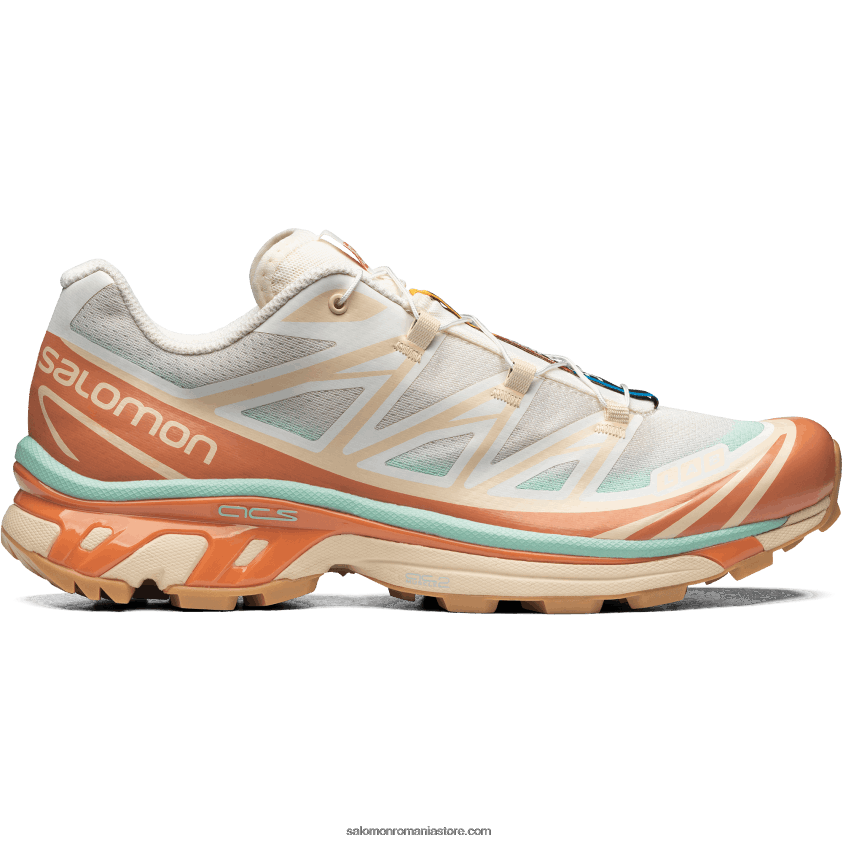 Salomon gheață de vanilie/yucca/sun coapte pantofi sport pentru bărbați - xt-6 skyline 6D8X2J130