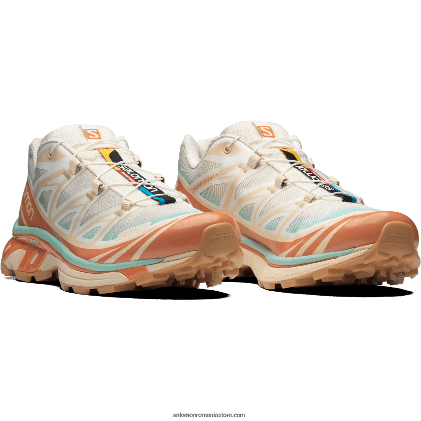 Salomon gheață de vanilie/yucca/sun coapte pantofi sport pentru bărbați - xt-6 skyline 6D8X2J130