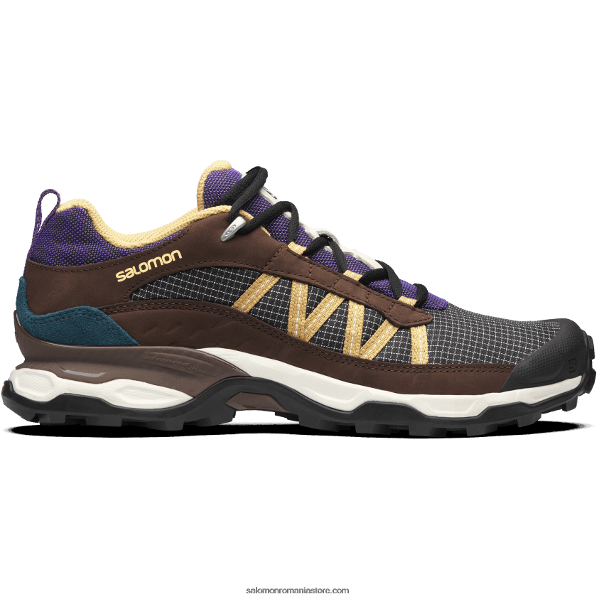 Salomon gheata de vanilie/fondant de ciocolata/frunza de toamna pantofi sport pentru bărbați - shelter low piele 6D8X2J174