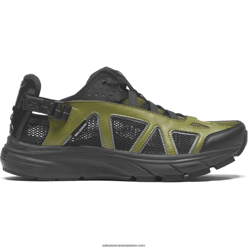 Salomon insectă/negru/monument pantofi sport pentru bărbați - techsonic pentru gramicci 6D8X2J208