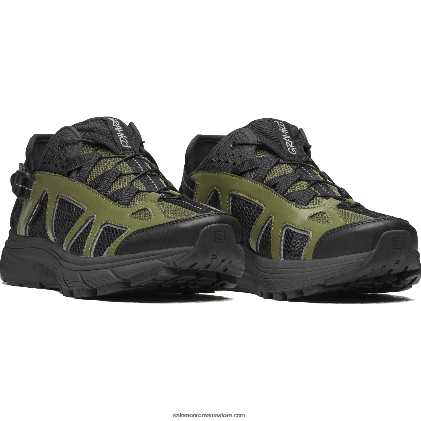Salomon insectă/negru/monument pantofi sport pentru bărbați - techsonic pentru gramicci 6D8X2J208