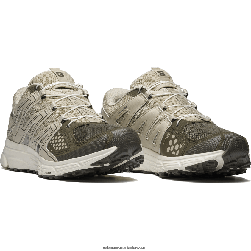 Salomon major maro/gri pene/gheață vanilie pantofi sport pentru bărbați - x-mission 3 6D8X2J205