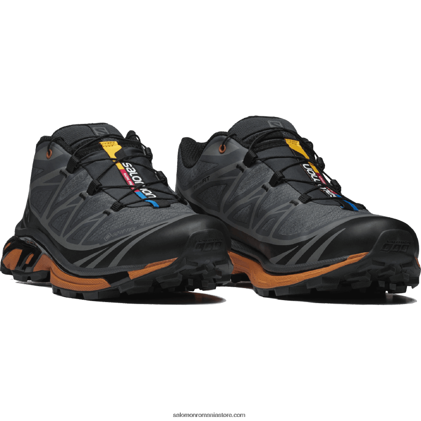 Salomon negru/abanos/marmeladă pantofi sport pentru bărbați - xt-6 gore-tex utility 6D8X2J126