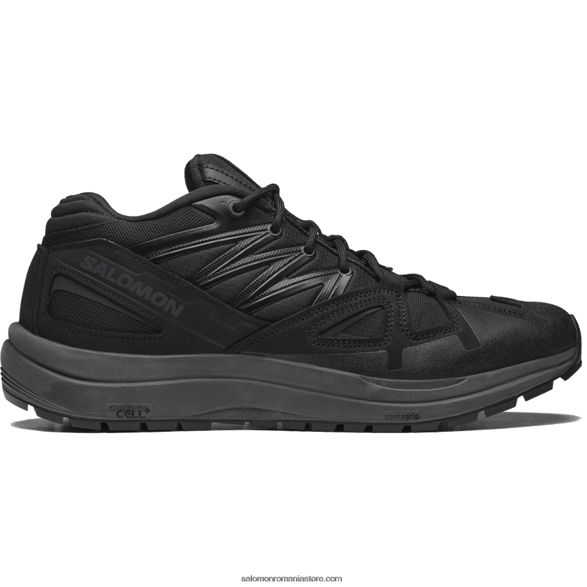 Salomon negru/abanos pantofi sport pentru bărbați - piele odyssey 1 avansată 6D8X2J220