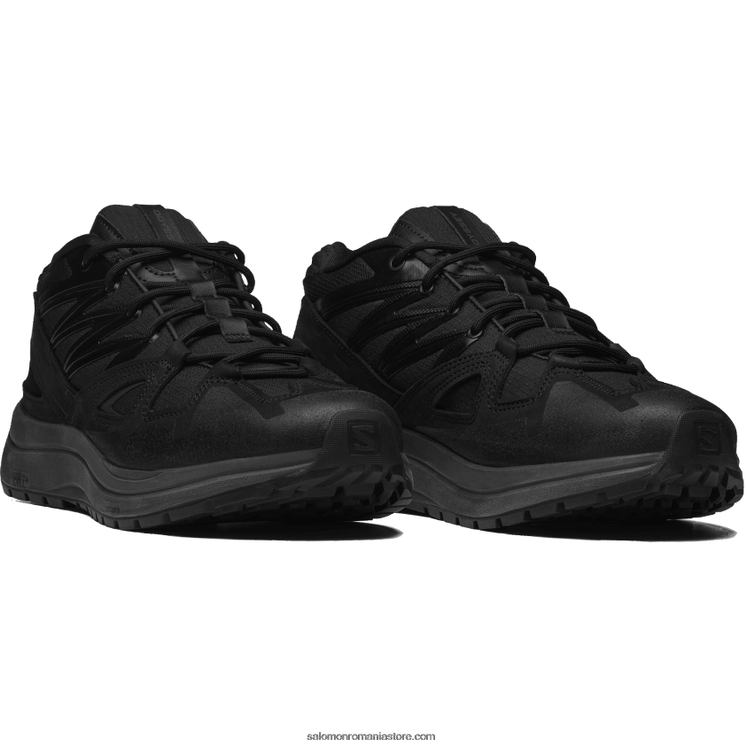 Salomon negru/abanos pantofi sport pentru bărbați - piele odyssey 1 avansată 6D8X2J220