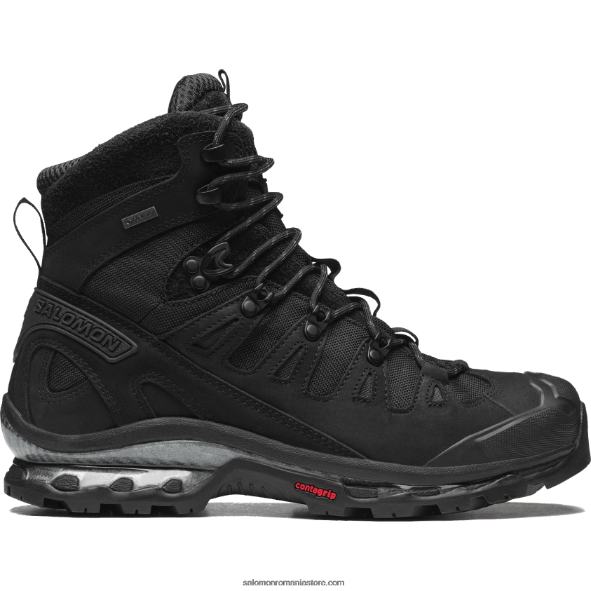 Salomon negru/abanos pantofi sport pentru bărbați - quest 3 4d gore-tex 6D8X2J214