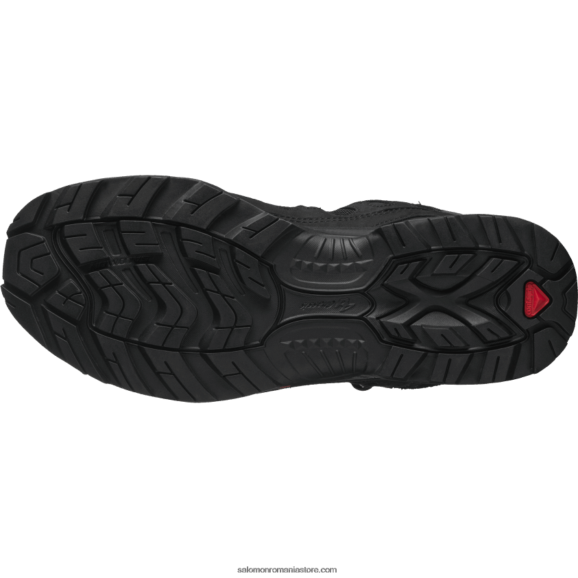 Salomon negru/abanos pantofi sport pentru bărbați - quest 3 4d gore-tex 6D8X2J214