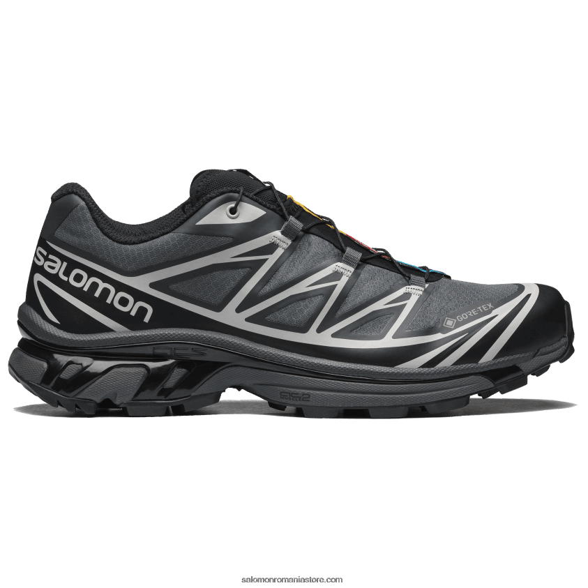 Salomon negru/abanos/rocă lunară pantofi sport pentru bărbați - xt-6 gore-tex 6D8X2J131