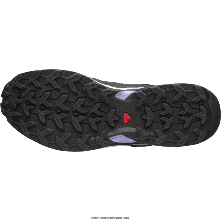 Salomon negru/alb/verde patinat pantofi sport pentru bărbați - shelter low piele 6D8X2J172