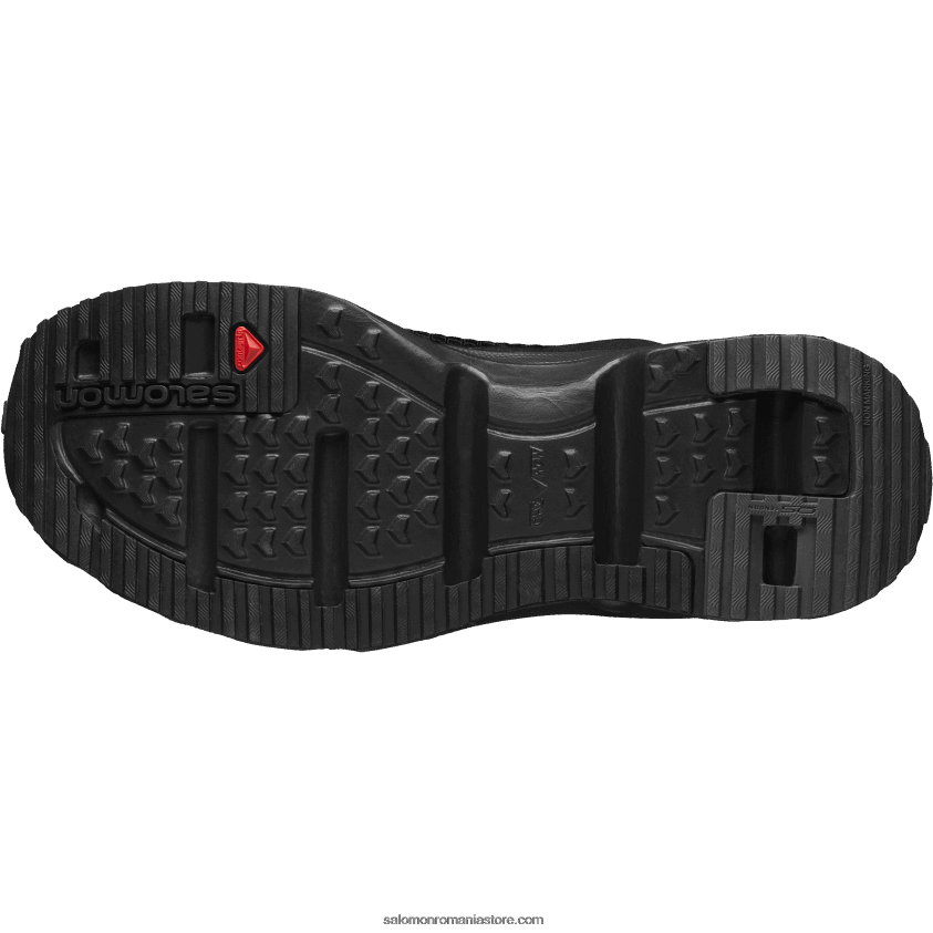 Salomon negru/magnet pantofi sport pentru bărbați - rx snug 6D8X2J135