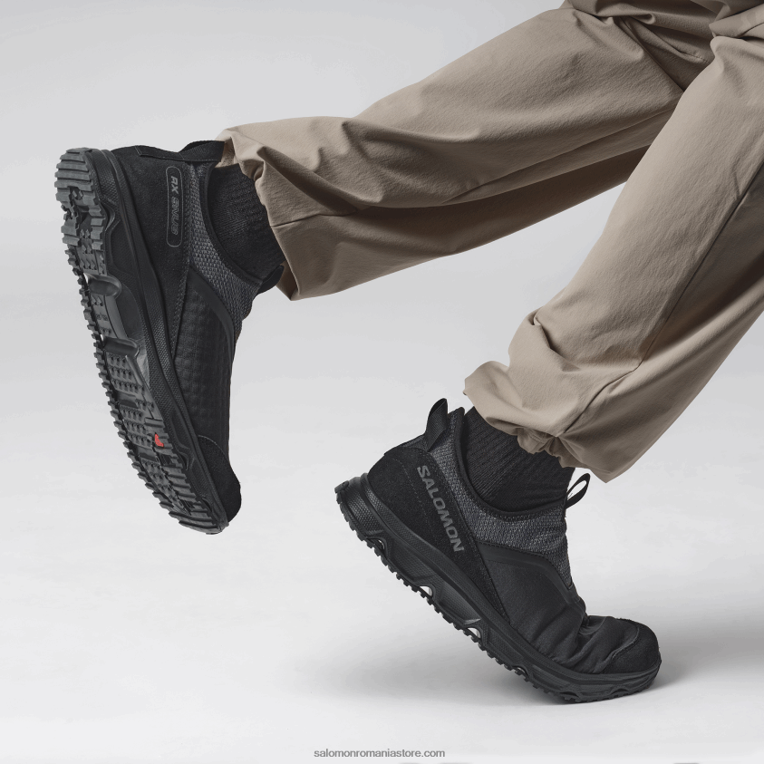 Salomon negru/magnet pantofi sport pentru bărbați - rx snug 6D8X2J135