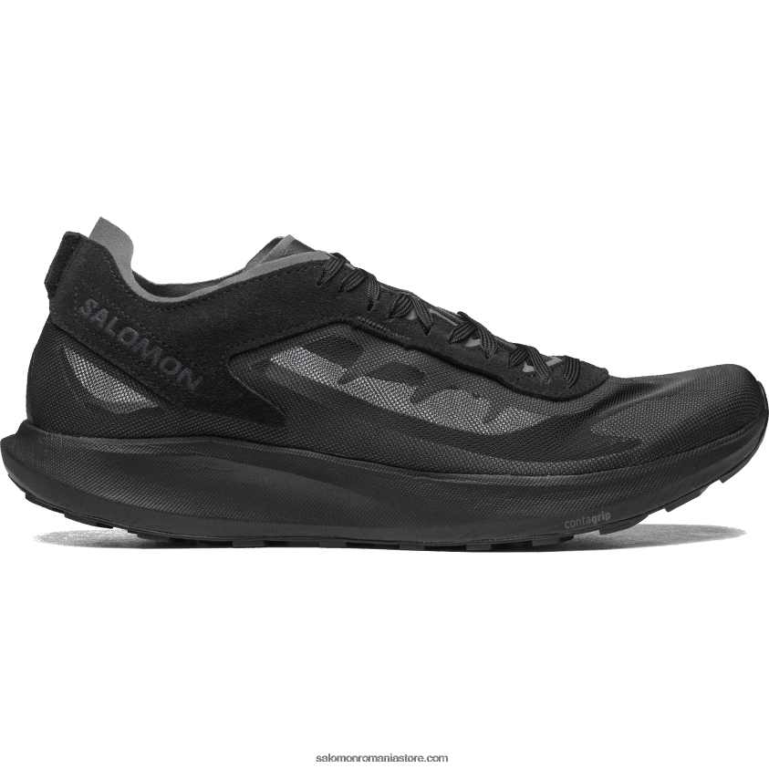 Salomon negru/pewter pantofi sport pentru bărbați - pulsar prg 6D8X2J160