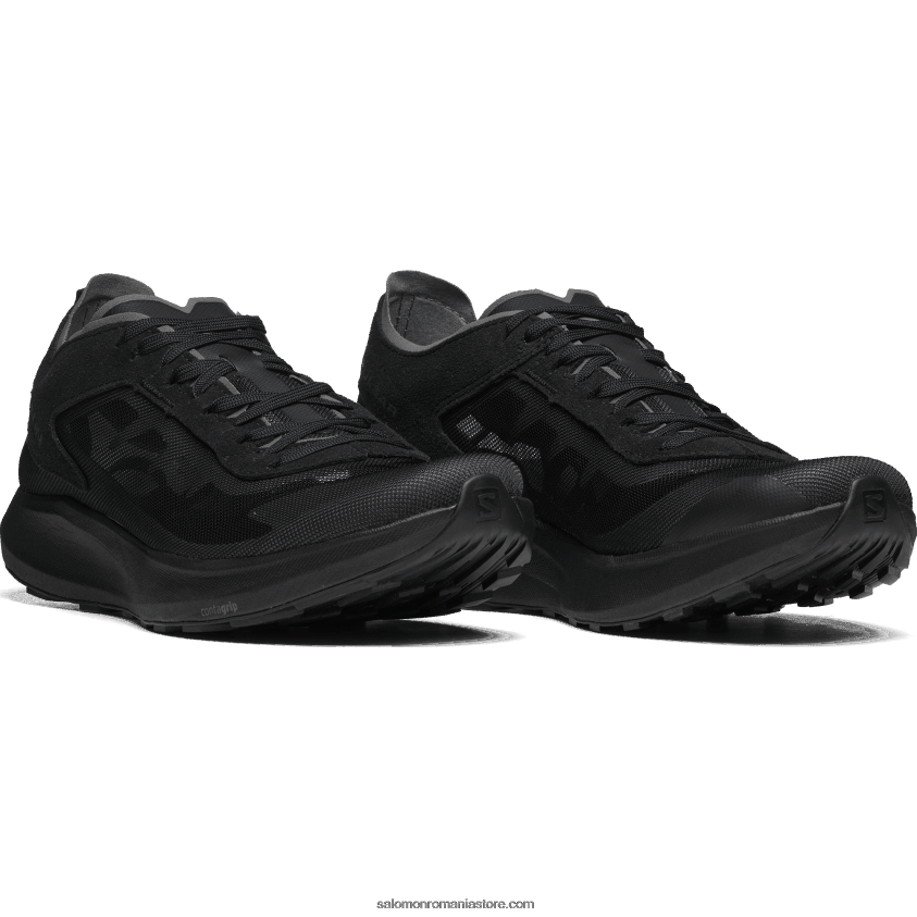 Salomon negru/pewter pantofi sport pentru bărbați - pulsar prg 6D8X2J160