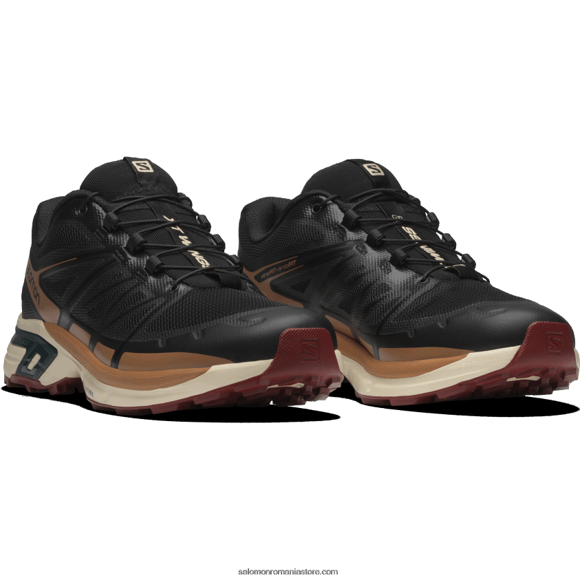 Salomon nisip negru/albit/pin ponderosa pantofi sport pentru bărbați - xt-wings 2 6D8X2J197