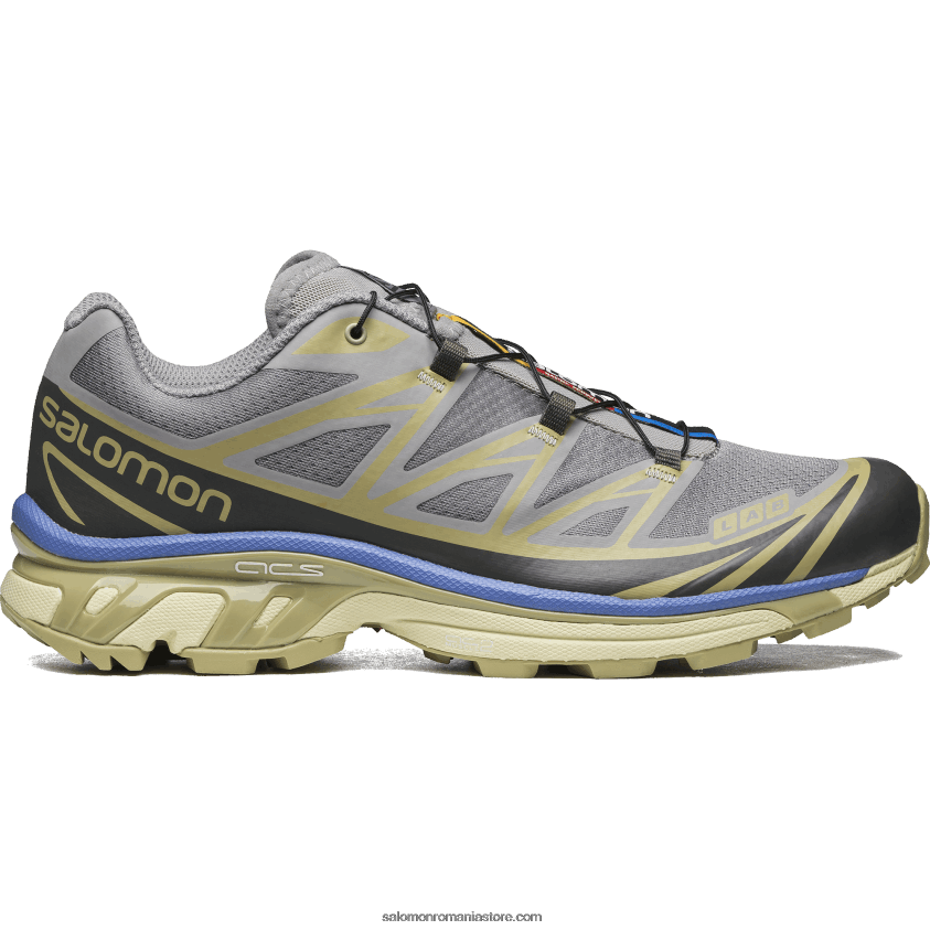 Salomon pescăruş/cer de granada/gri verde pantofi sport pentru bărbați - xt-6 6D8X2J76