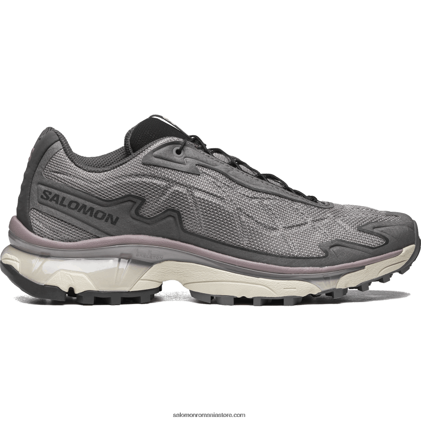 Salomon pescăruş/peisaj lunar/pewter pantofi sport pentru bărbați - xt-slate advanced 6D8X2J154