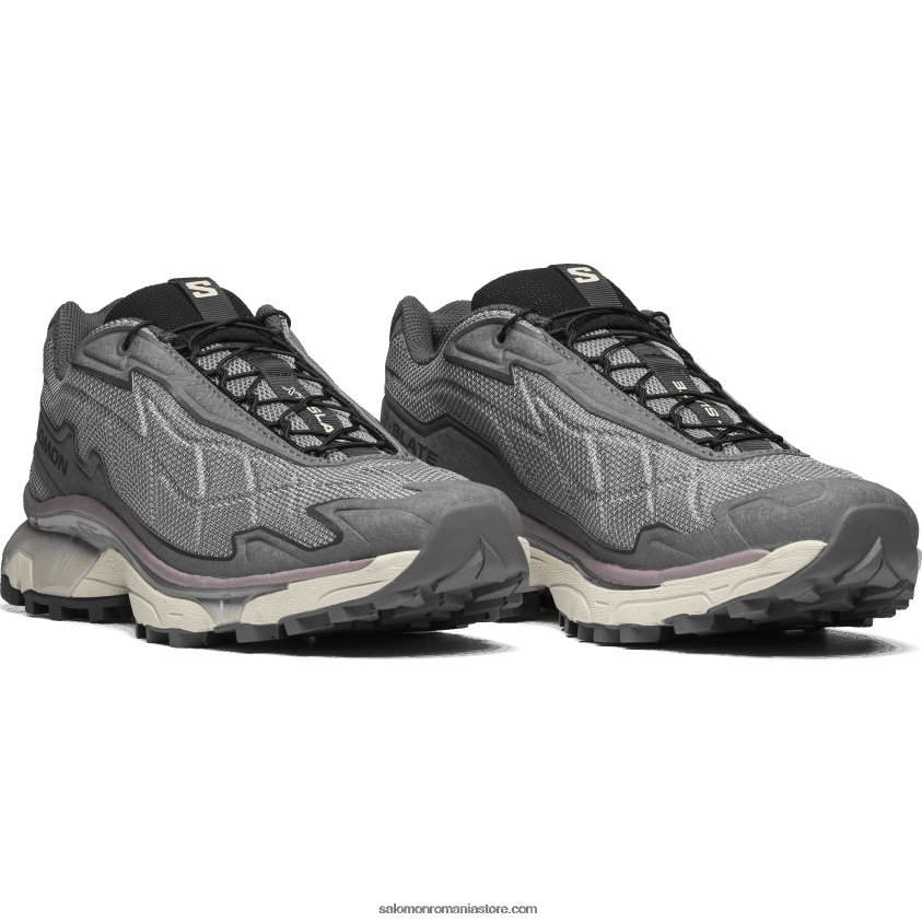 Salomon pescăruş/peisaj lunar/pewter pantofi sport pentru bărbați - xt-slate advanced 6D8X2J154