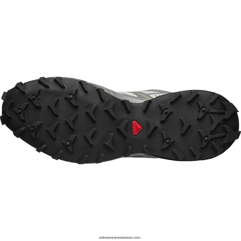 Salomon piatră lunară/pewter/crin pad pantofi sport pentru bărbați - speedcross 3 6D8X2J180