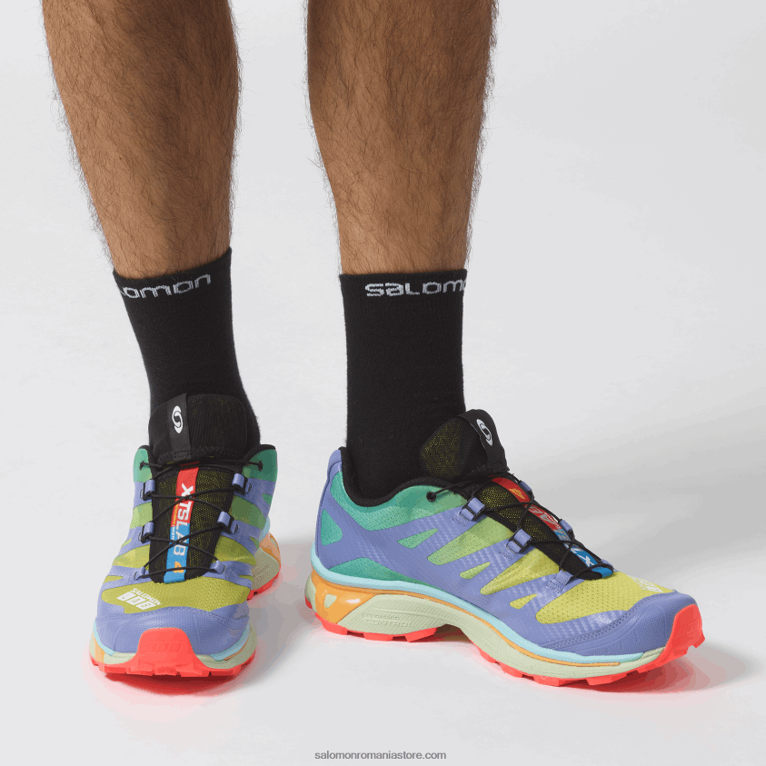 Salomon primula de seara/frunza de menta/lolita pantofi sport pentru bărbați - xt-4 6D8X2J216