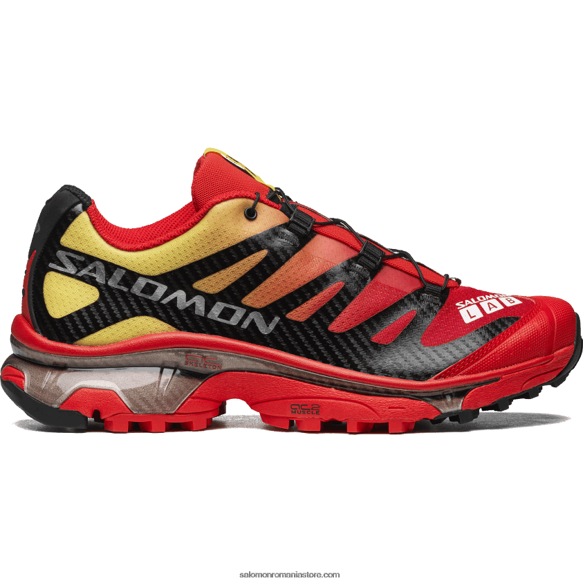 Salomon roșu aprins/negru/galben imperiu pantofi sport pentru bărbați - xt-4 og 6D8X2J63