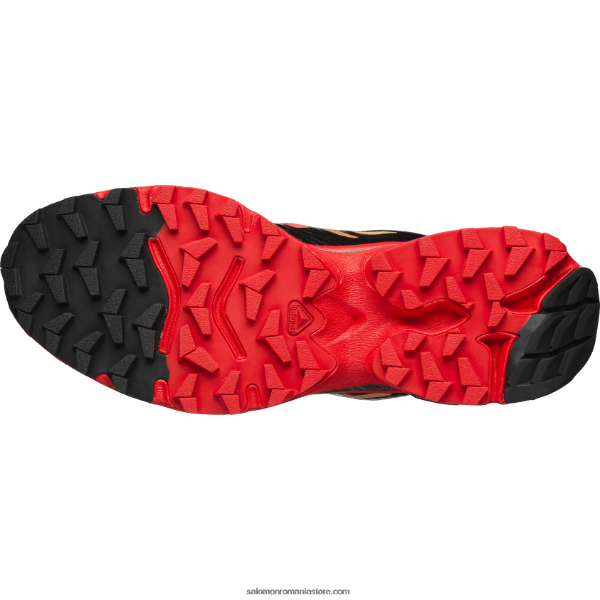 Salomon roșu aprins/negru/galben imperiu pantofi sport pentru bărbați - xt-4 og 6D8X2J63