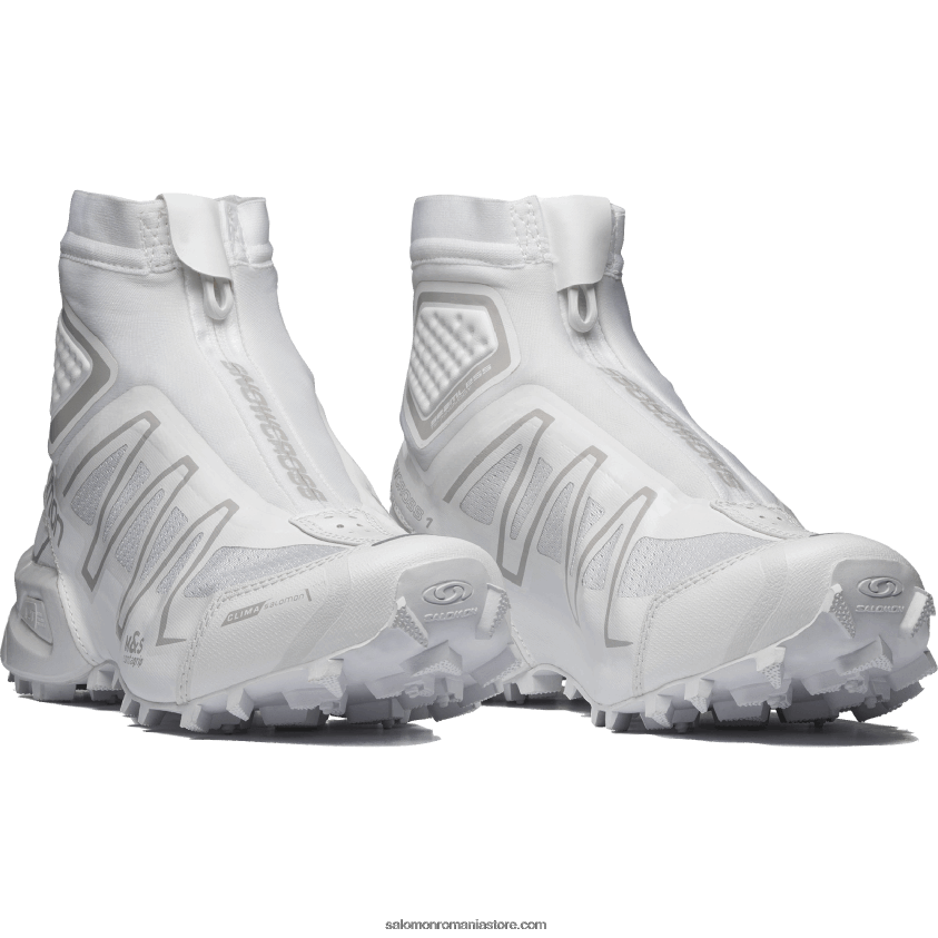 Salomon rocă albă/lună pantofi sport pentru bărbați - snowcross 6D8X2J129