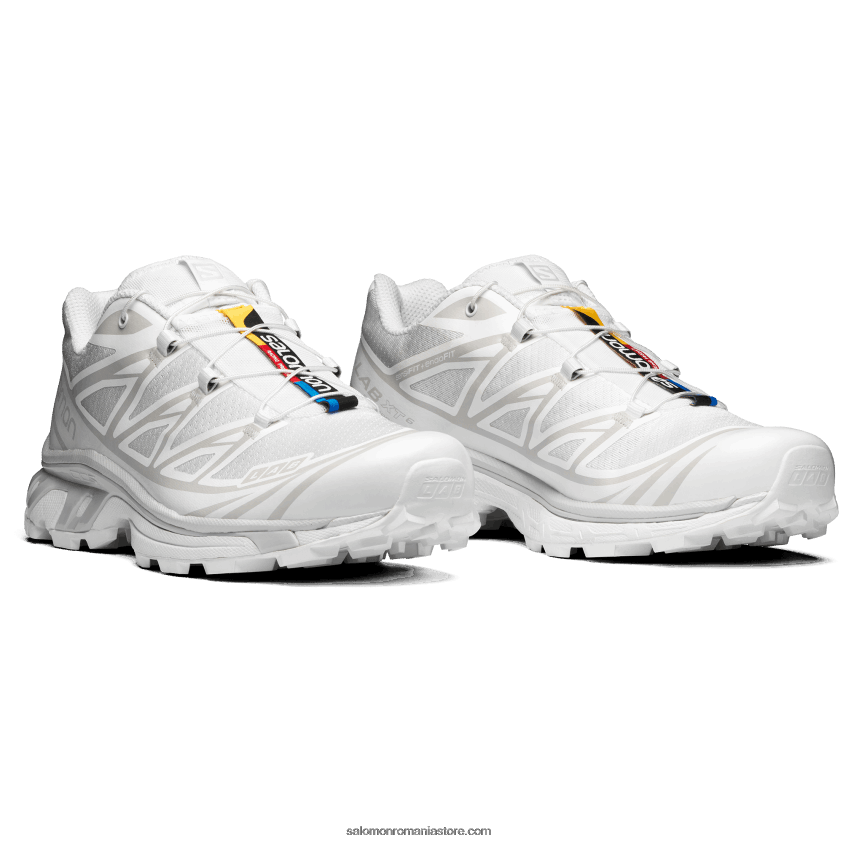Salomon rocă albă/lună pantofi sport pentru bărbați - xt-6 6D8X2J83