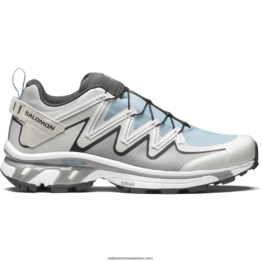 Salomon rocă lunară/alb/albastru piatră pantofi sport pentru bărbați - xt-rush utility 6D8X2J124