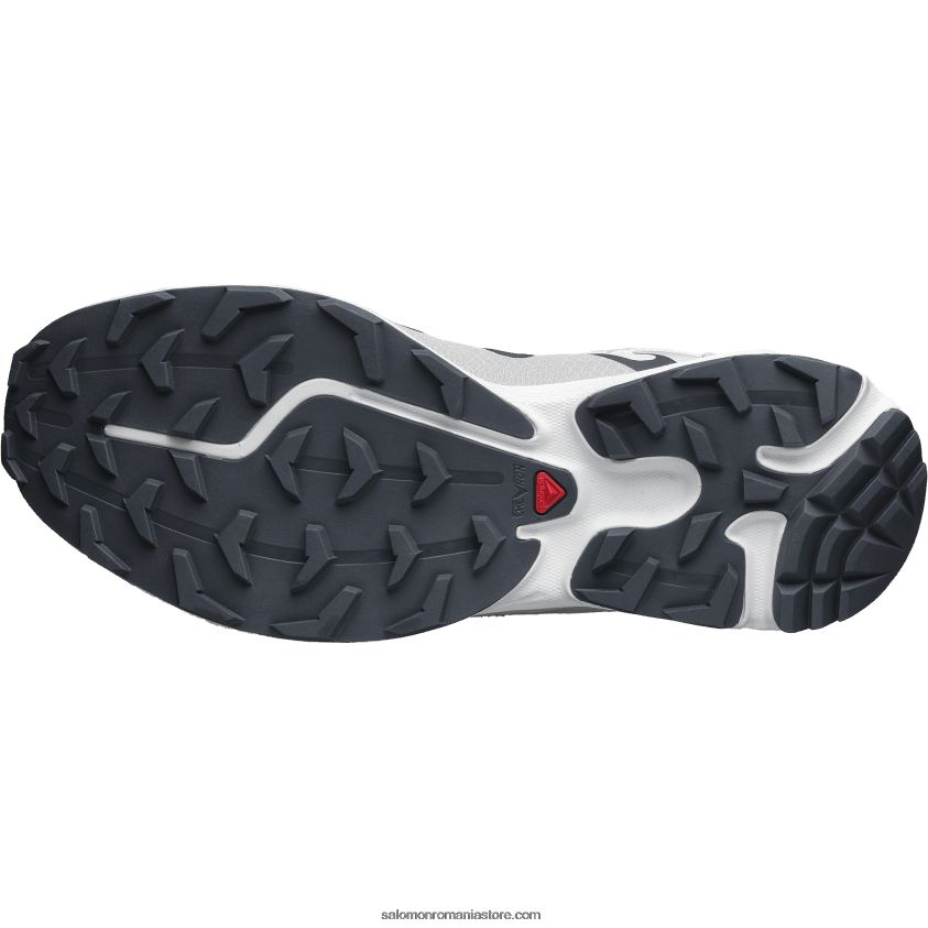 Salomon rocă lunară/alb/albastru piatră pantofi sport pentru bărbați - xt-rush utility 6D8X2J124