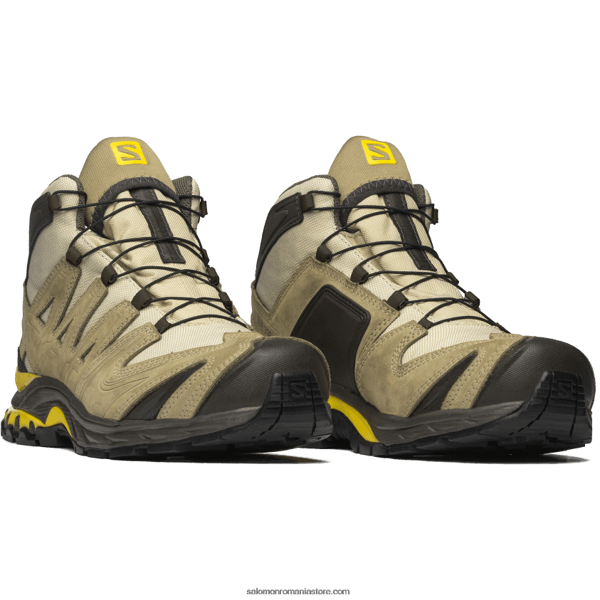 Salomon safari/kelp/galben imperiu pantofi sport pentru bărbați - xa pro 3d mid gore-tex pentru un magazin de cadouri mai bun 6D8X2J137