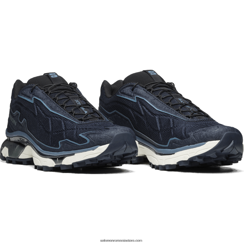 Salomon safir închis/albastru piatră/cenuşă albastră pantofi sport pentru bărbați - xt-slate advanced 6D8X2J152