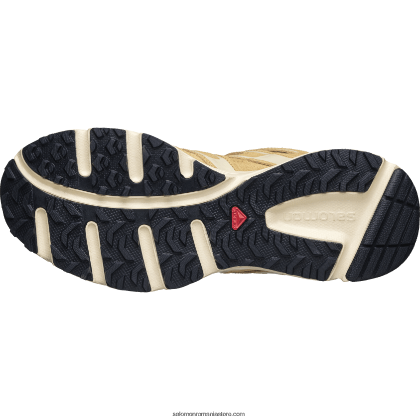 Salomon safir închis/caciuc/cauciuc pantofi sport pentru bărbați - x-mission 4 piele de căprioară 6D8X2J164