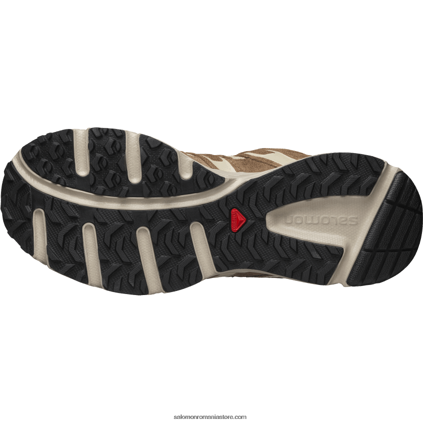 Salomon schinduf/ghinda/zi ploioasa pantofi sport pentru bărbați - x-mission 4 piele de căprioară 6D8X2J163