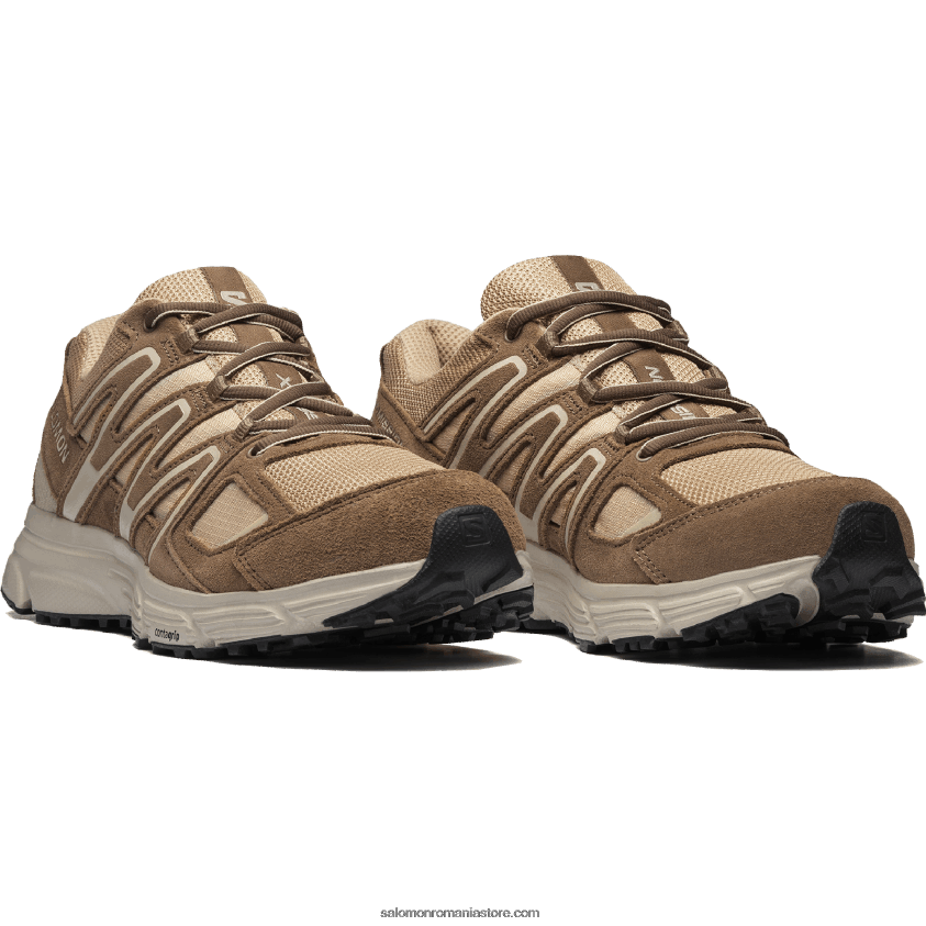 Salomon schinduf/ghinda/zi ploioasa pantofi sport pentru bărbați - x-mission 4 piele de căprioară 6D8X2J163