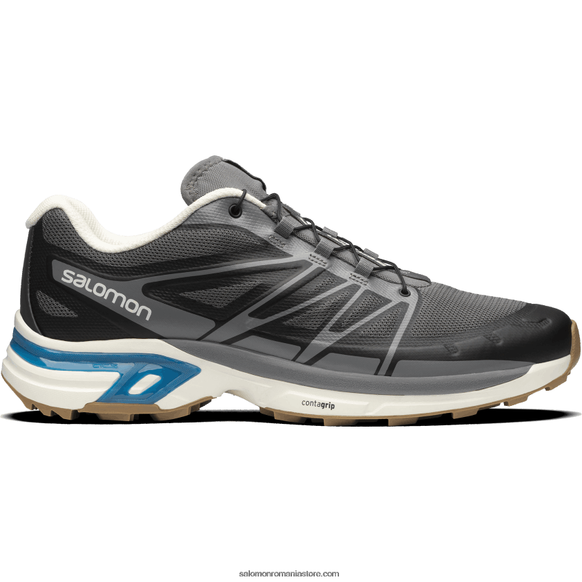 Salomon umbra linistita/gheata de vanilie/aster albastru pantofi sport pentru bărbați - xt-wings 2 6D8X2J191