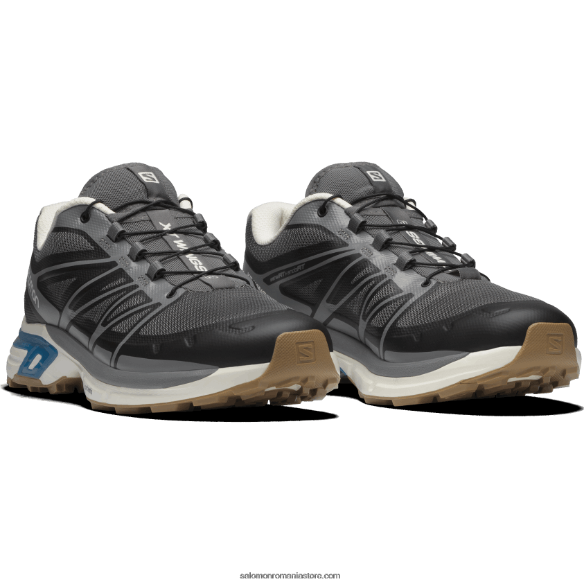Salomon umbra linistita/gheata de vanilie/aster albastru pantofi sport pentru bărbați - xt-wings 2 6D8X2J191