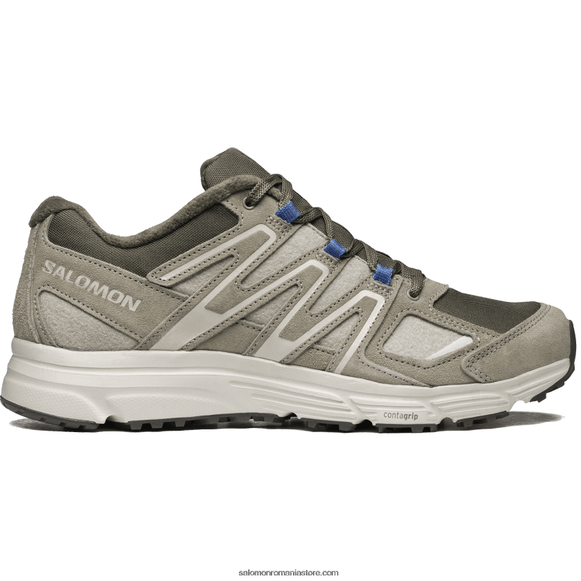 Salomon vintage kaki/gri pene/maro major pantofi sport pentru bărbați - aventuri de iarnă xmn-4 6D8X2J132