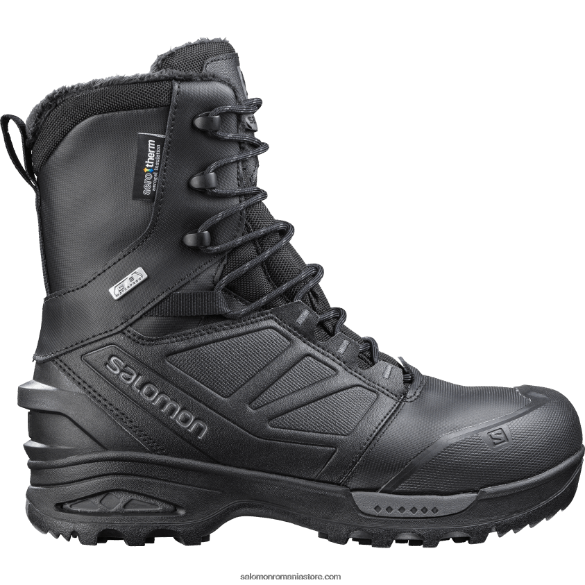 Salomon lup negru pantofi forțe bărbați - toundra forces clima waterproof 6D8X2J1085