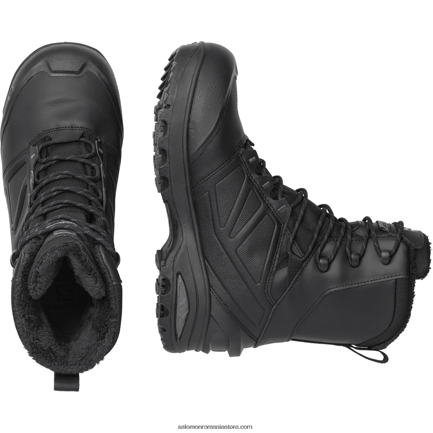 Salomon lup negru pantofi forțe bărbați - toundra forces clima waterproof 6D8X2J1085