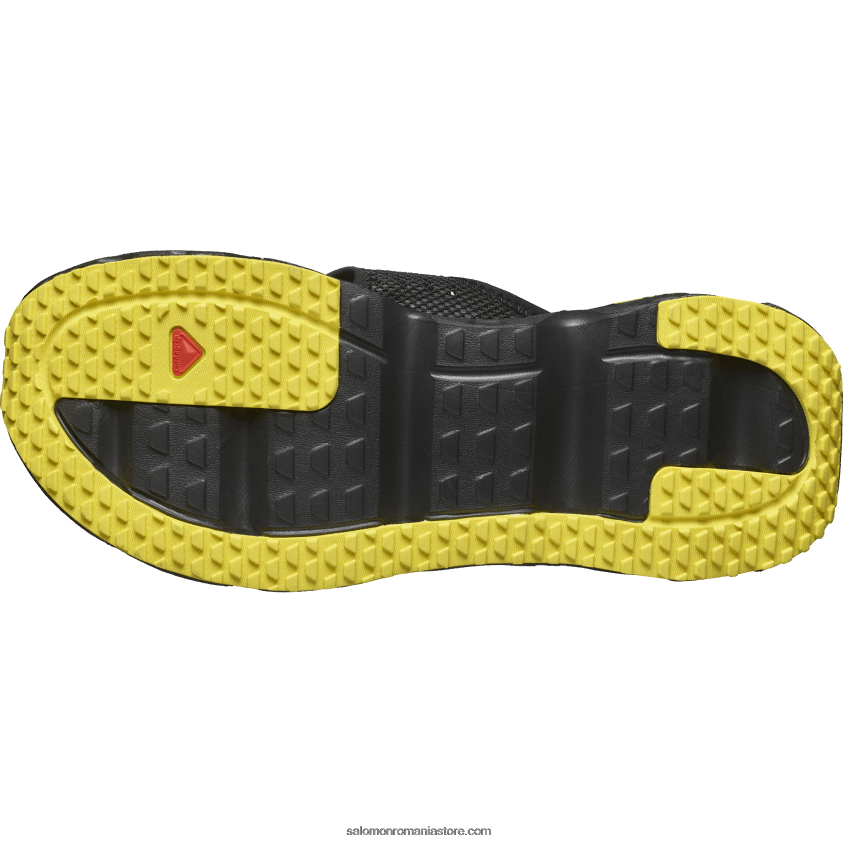 Salomon negru/buttercup pantofi de recuperare bărbați - reelax break 6.0 6D8X2J1487