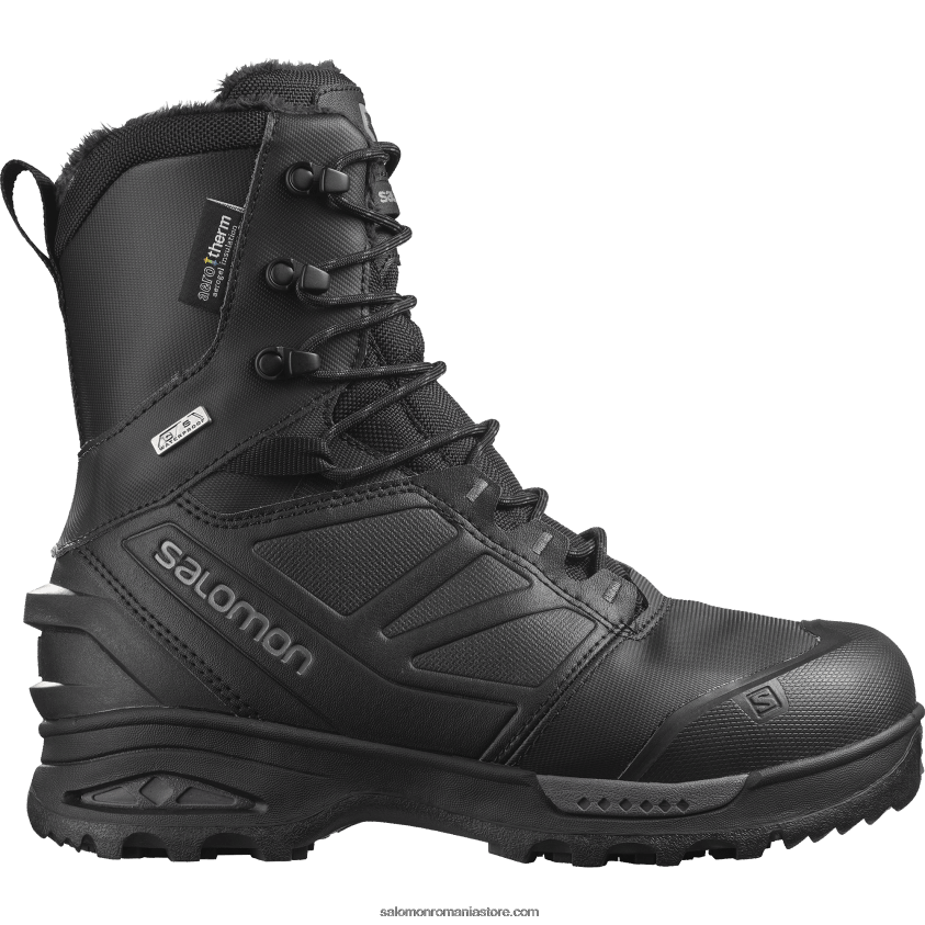 Salomon negru/magnet cizme de iarna barbatesti - toundra pro clima waterproof 6D8X2J1079
