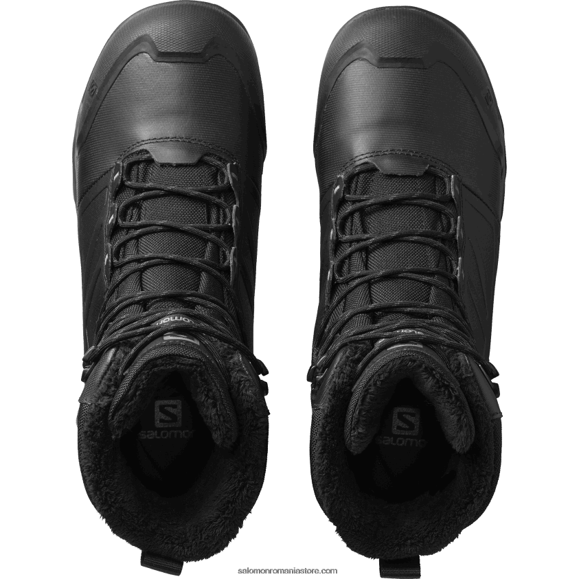Salomon negru/magnet cizme de iarna barbatesti - toundra pro clima waterproof 6D8X2J1079