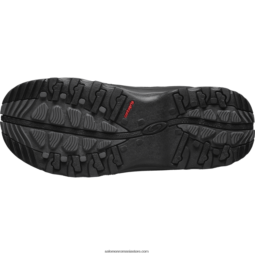 Salomon negru/magnet cizme de iarna barbatesti - toundra pro clima waterproof 6D8X2J1079